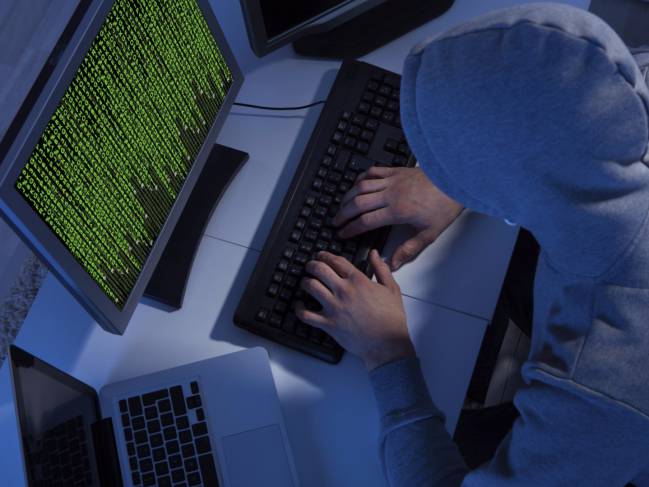 Un hacker en accion