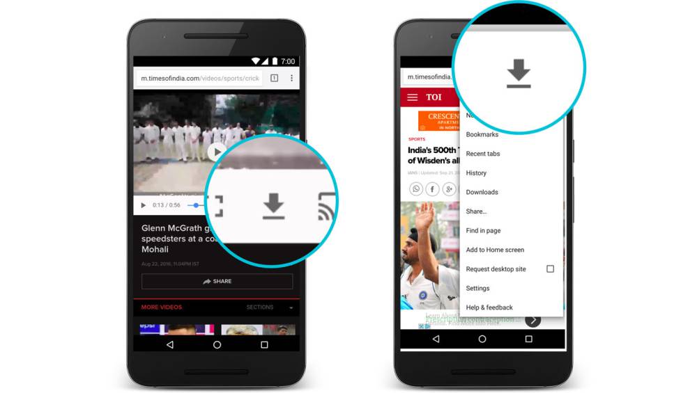 Chrome te permitirá guardar contenidos para navegar offline