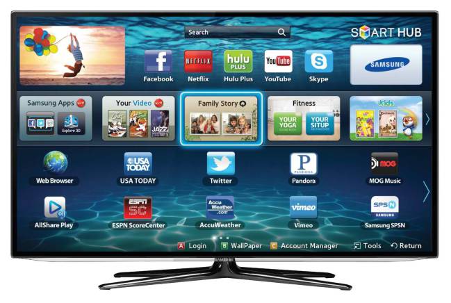 La Smart TV de Samsung