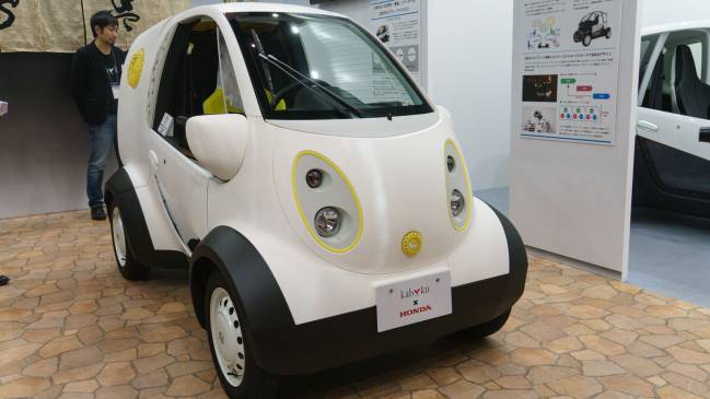 El Honda Micro EV hecho con impresoras 3D