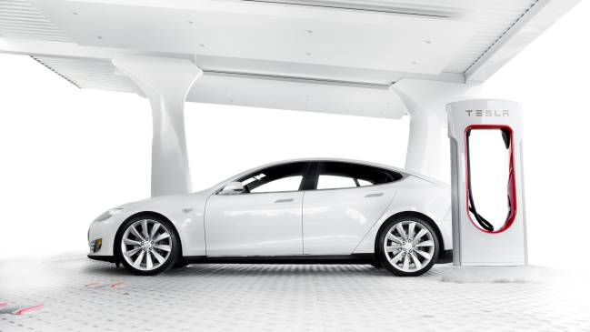 Superchargers o estaciones Supercargadores de Tesla