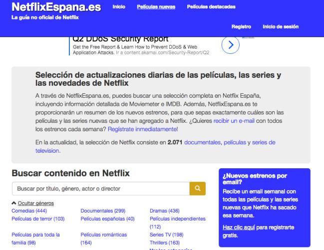 netflixespaña buscador contenido netflix