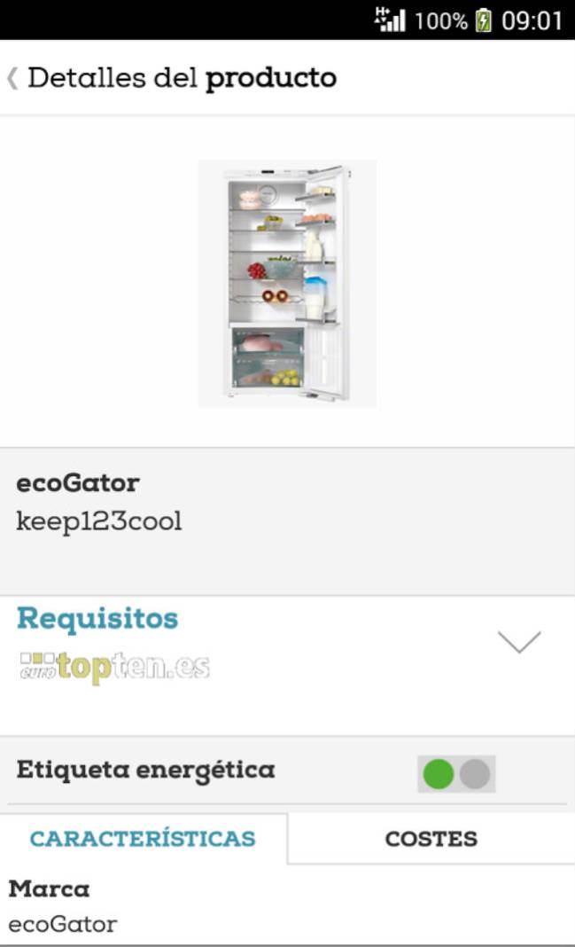 ecoGator, app para el ahorror energético