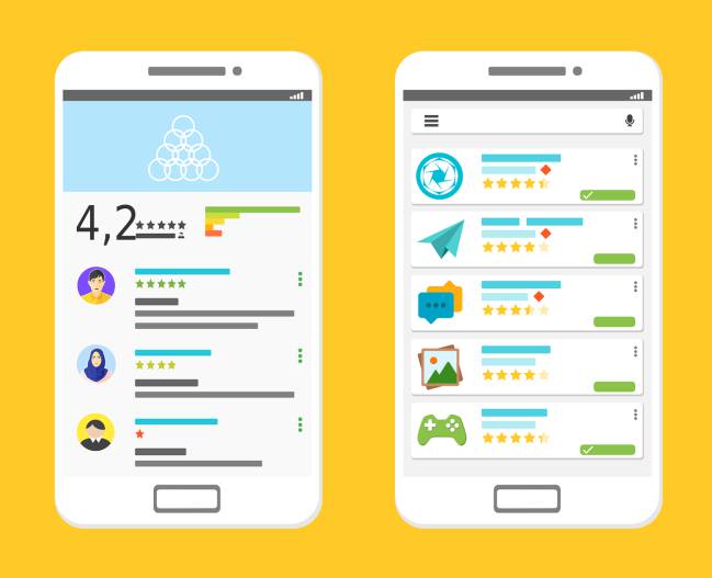 Google Play evaluación