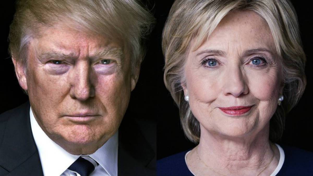 Cómo hacerte un selfie con Donald Trump y Hillary Clinton