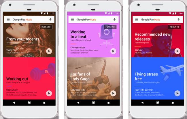La nueva y renovada app Google Play Music