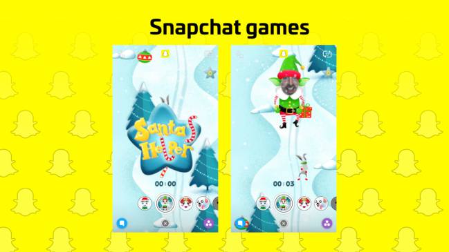 snapchat games