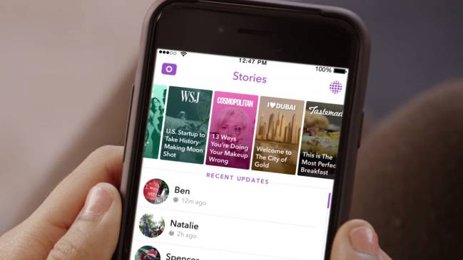 stories snapchat