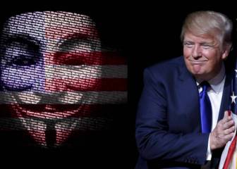 El Grupo hacker Anonymous amenaza a Donald Trump