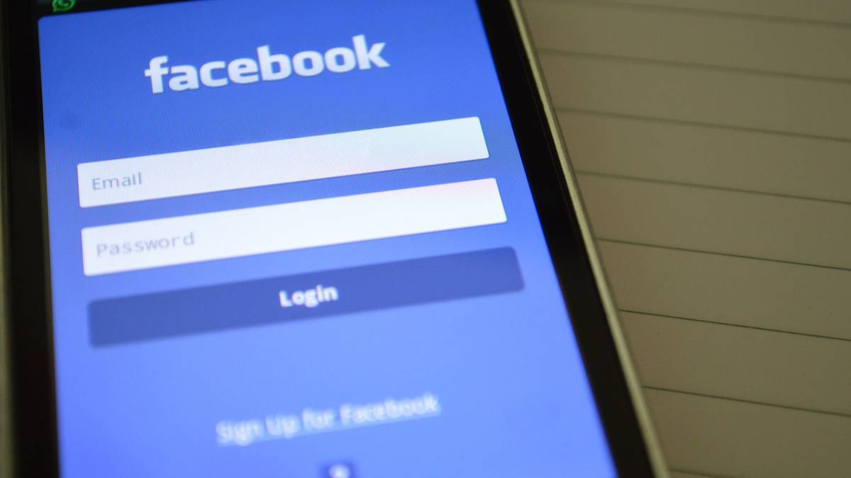 facebook log in