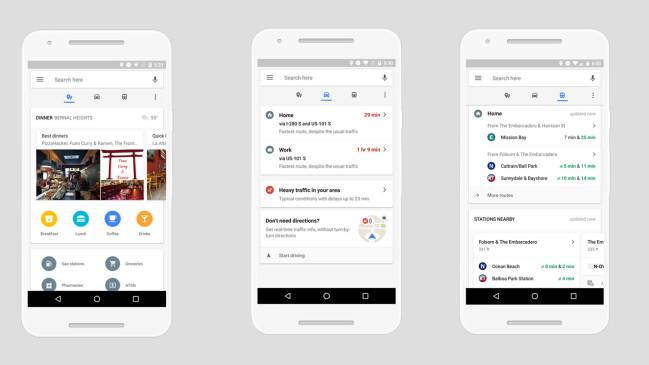 google maps nueva interfaz