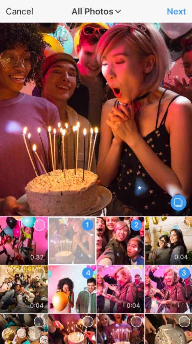 Hasta 10 y fotos y videos en un solo post. ¿Qué se os ocurre hacer con la nueva función de Instagram?