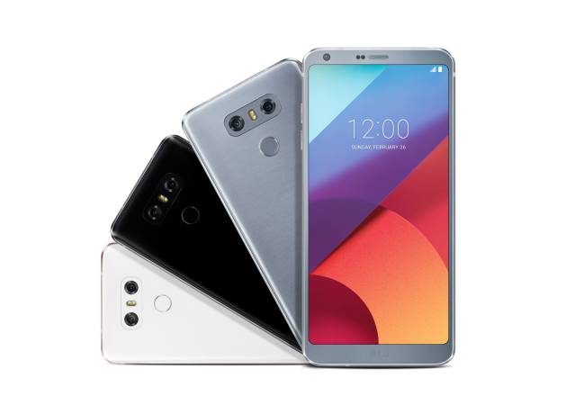 LG G6 interior