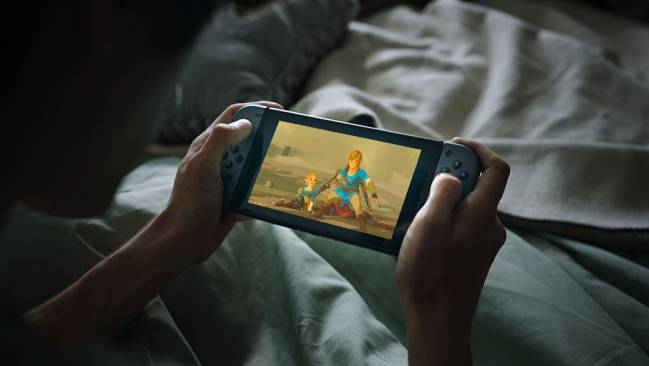 pixeles muertos nintendo switch Zelda