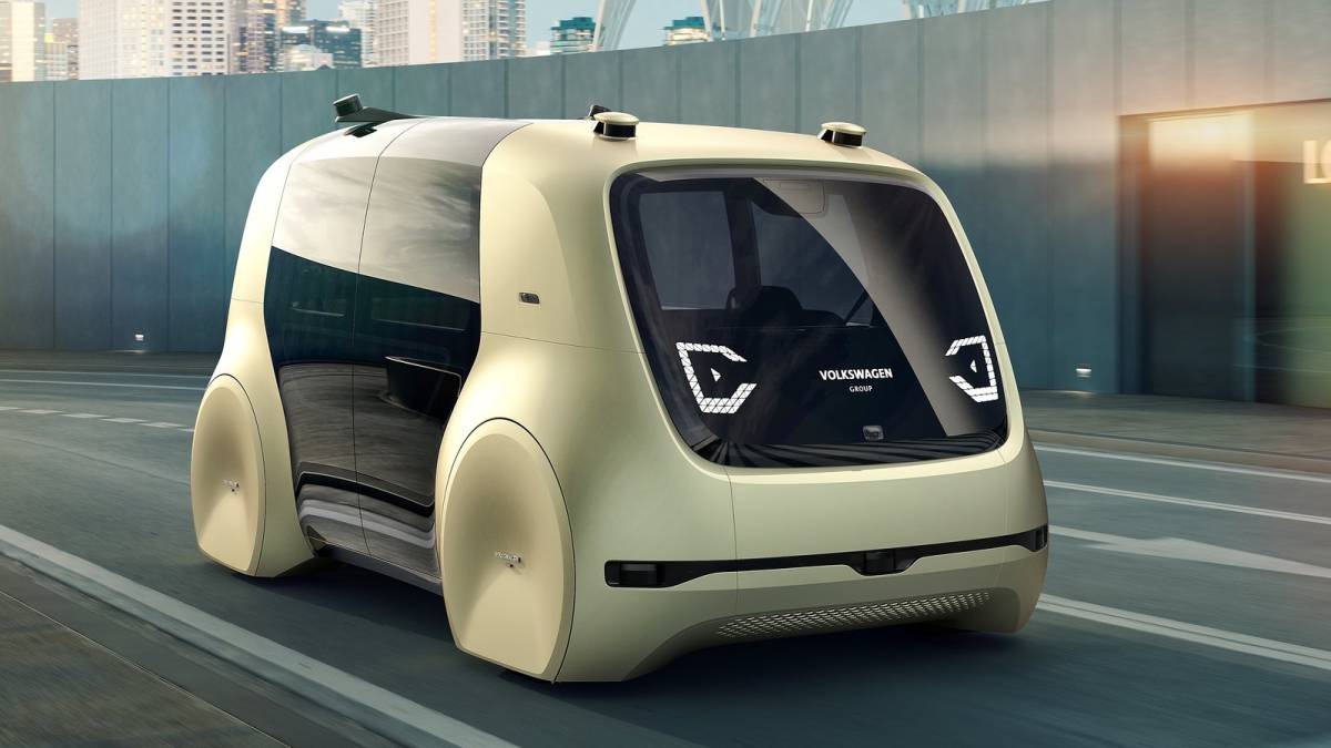 Sedric, el coche autónomo de Volkswagen que recuerda a un Pokémon