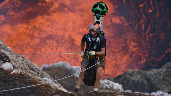 La cámara Trekker de 360º