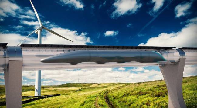 El concepto del Hyperloop, un tren supersónico