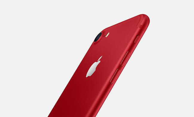 iphone 7 rojo