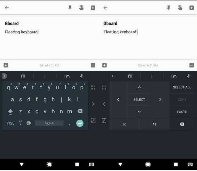 gboard seleccion