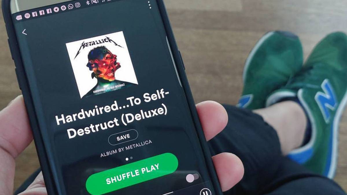spotify metallica