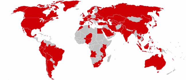 La extensión del malware Wannacry por todo el mundo desde el viernes pasado
