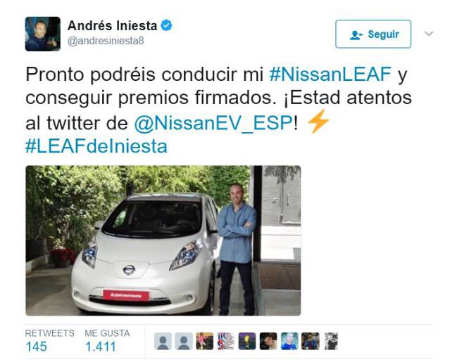 nissan leaf iniesta