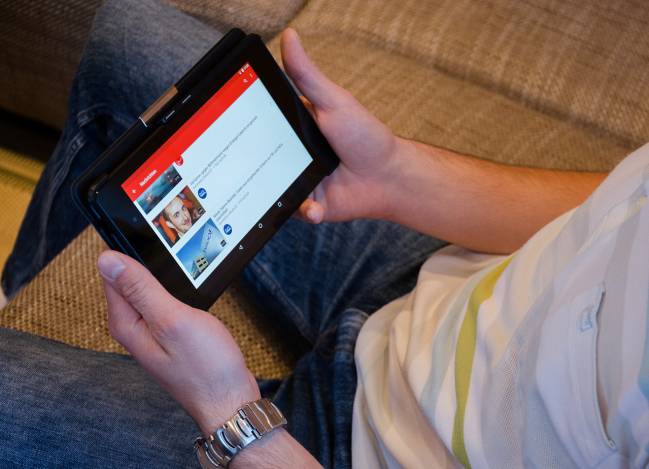 youtube tablet