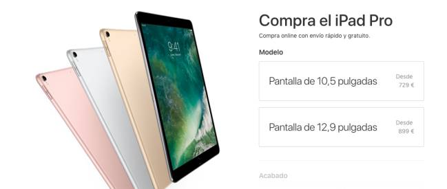 ipad pro 2017 precios