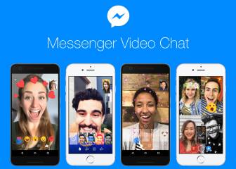 Llegan los nuevos filtros y reacciones animadas para las videollamadas de Facebook Messenger