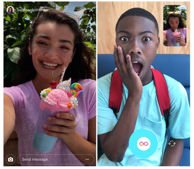 Respuestas de vídeo y fotos a las Instagram Stories
