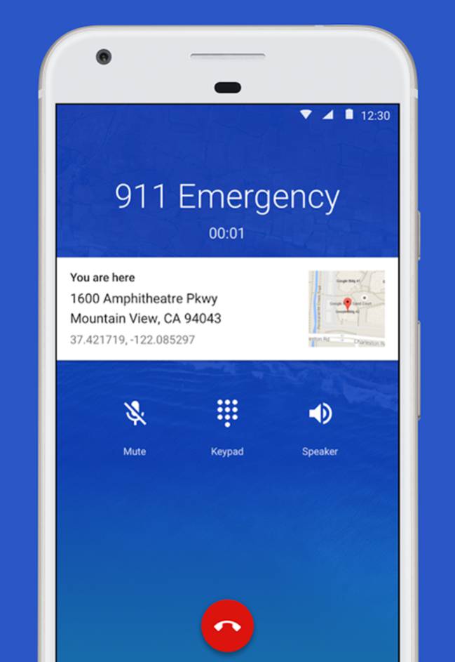 teléfono app maps