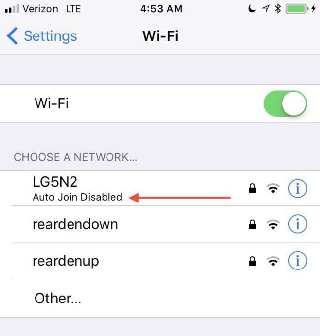 ios 11 wifi