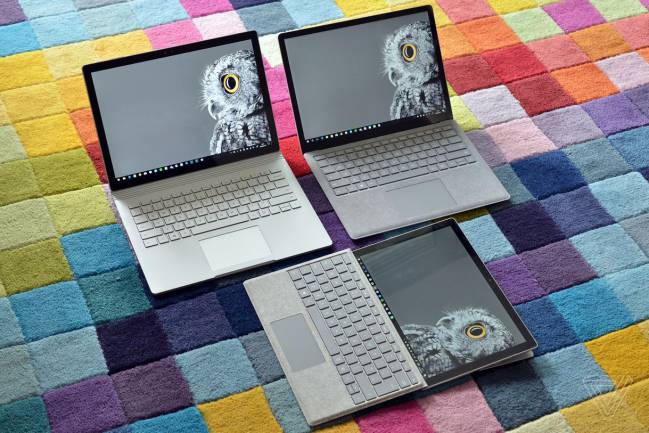 microsoft surface gama