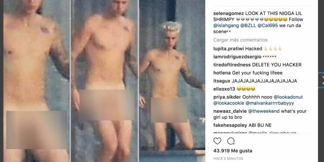 justin selena instagram