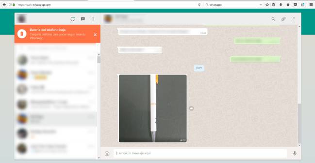 whatsapp web imagen