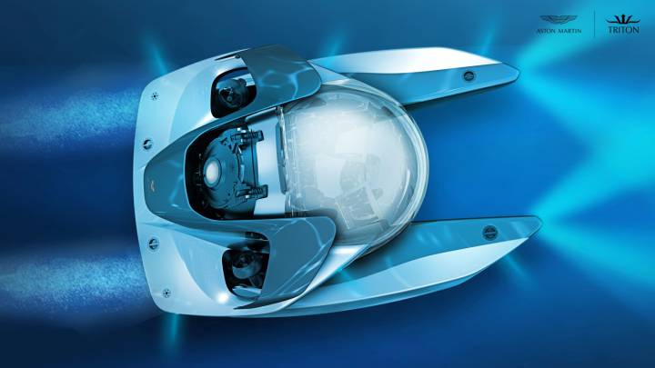 Aston Martin diseña un submarino estilo James Bond para millonarios