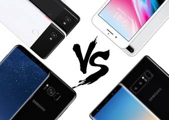 Google Píxel 2 XL vs sus rivales: iPhone 8 Plus, Samsung Galaxy S8