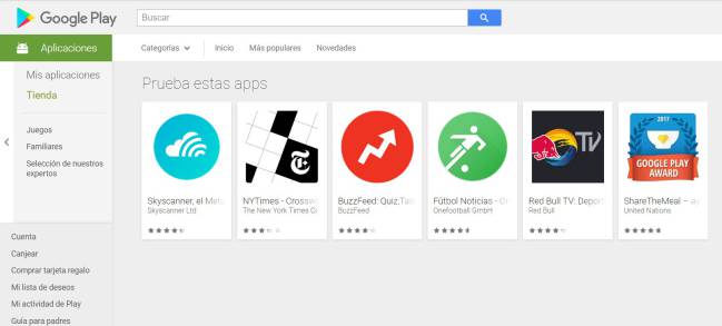 probar app google play store