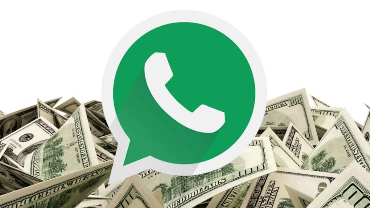 dinero whatsapp