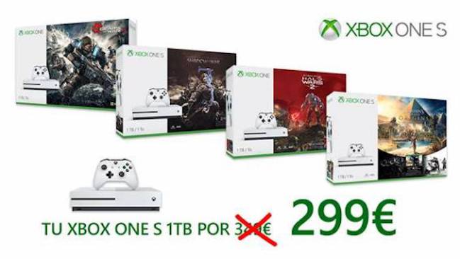 oferta xbox one s