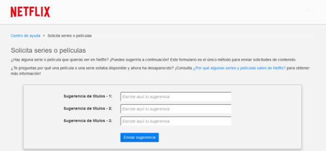 netflix sugerencias