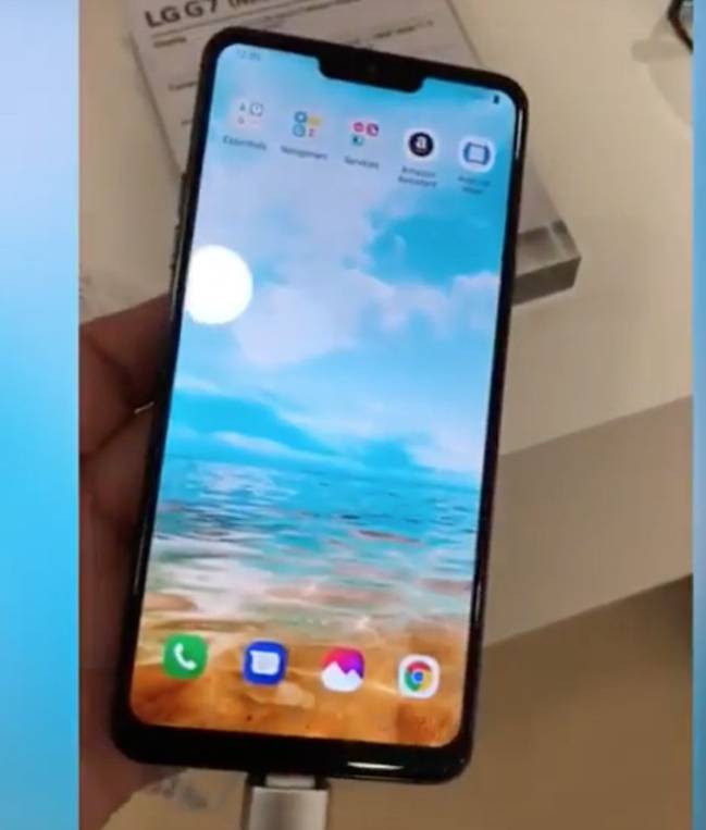 ¿Es este el LG G7 visto en el MWC 18? Su diseño no deja a dudas sobre su fuente de inspiración