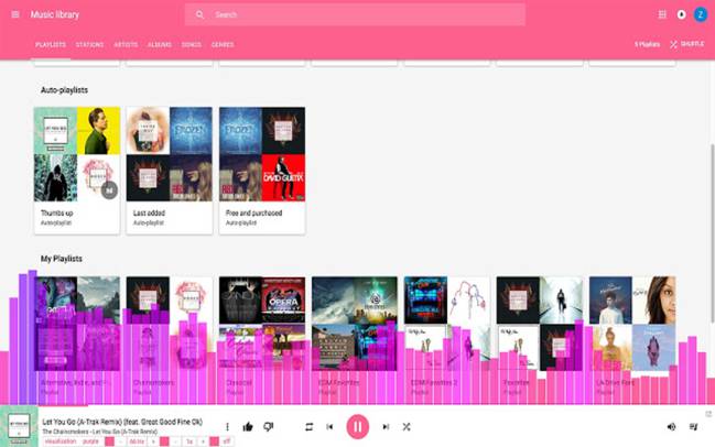 graphic music eq