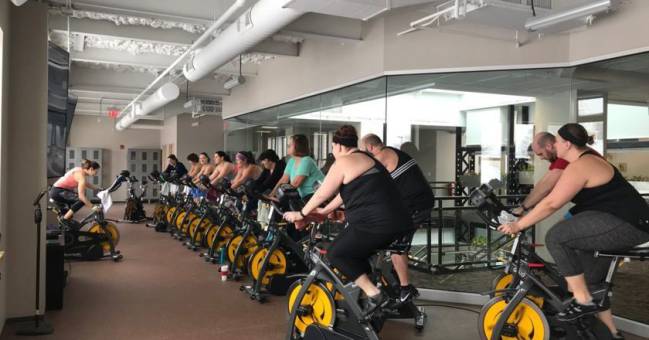 Las bicis recolectoras de energía del Eco Gym