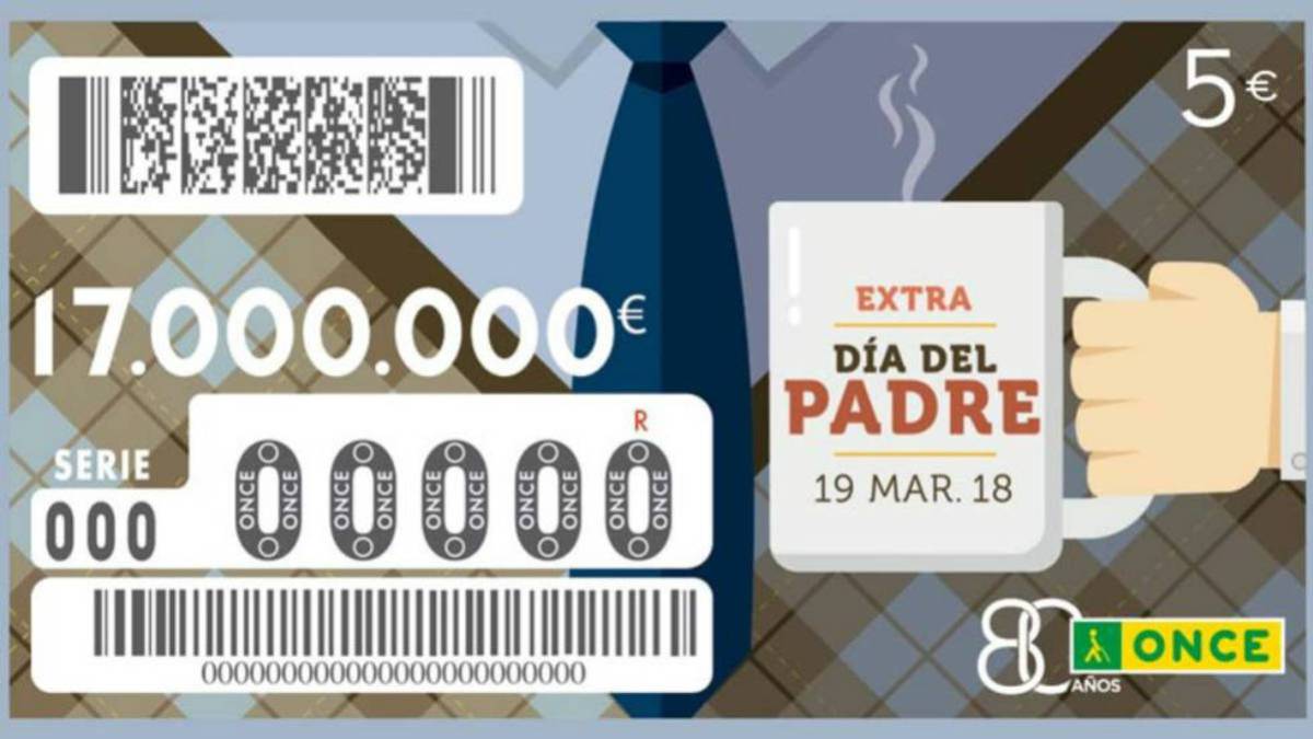 Sorteo Once Día del Padre 2018: Webs, apps y horario para comprobar los premios