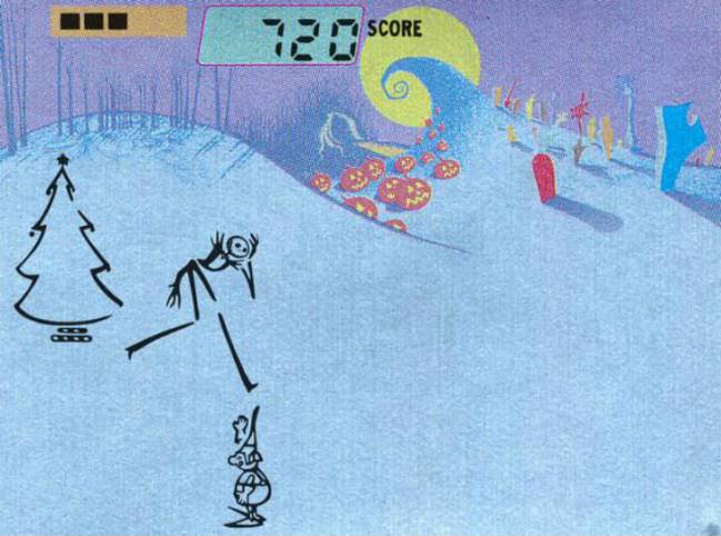 La Handheld LCD de Pesadilla antes de Navidad, 1993. Así de nítida la veremos en el navegador