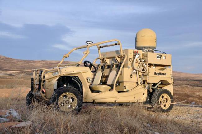 El buggy anti-drones de Raytheon que vale 2 millones $$