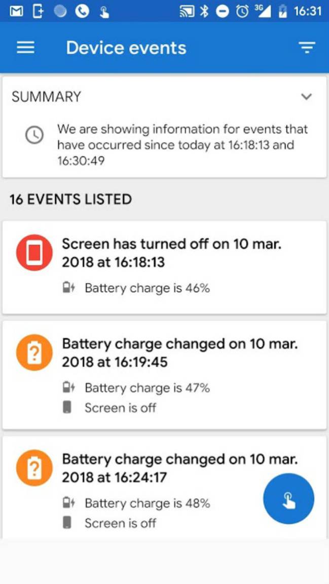 Phone Usage Monitor app