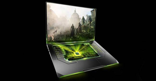 nvidia portátil