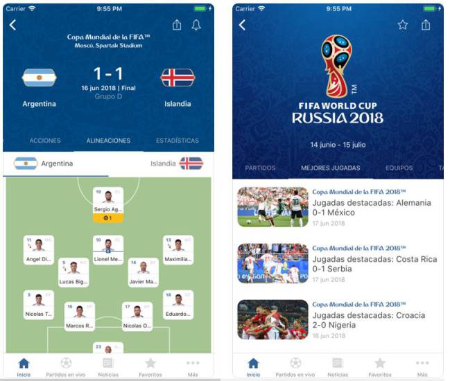 copa mundial app